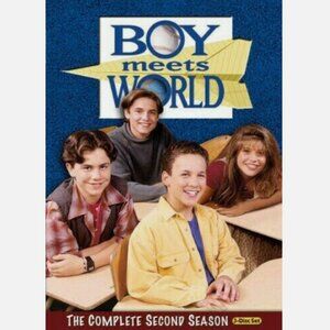 Boy Meets World Complete Second Season DVD 2010 3 Disc Set Full Screen